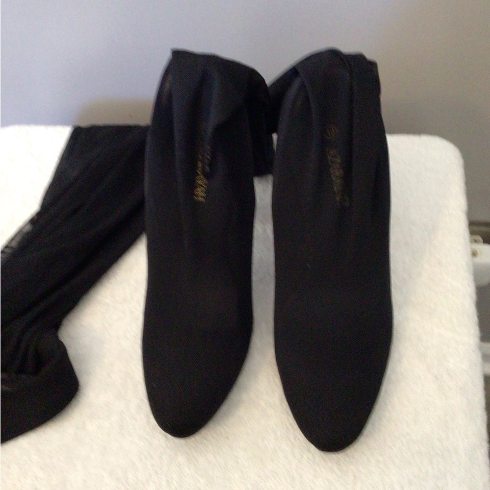 Fashion Nova Black Ankle Booties